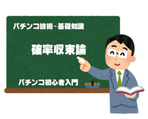 パチンコ確率収束論-確率はいつか必ず収束する運命にある