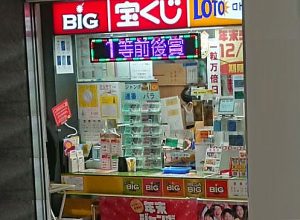自宅（ここ）から西の宝くじ売り場はどこ！？